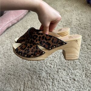 PAIGE Leopard Print Women's Clogs